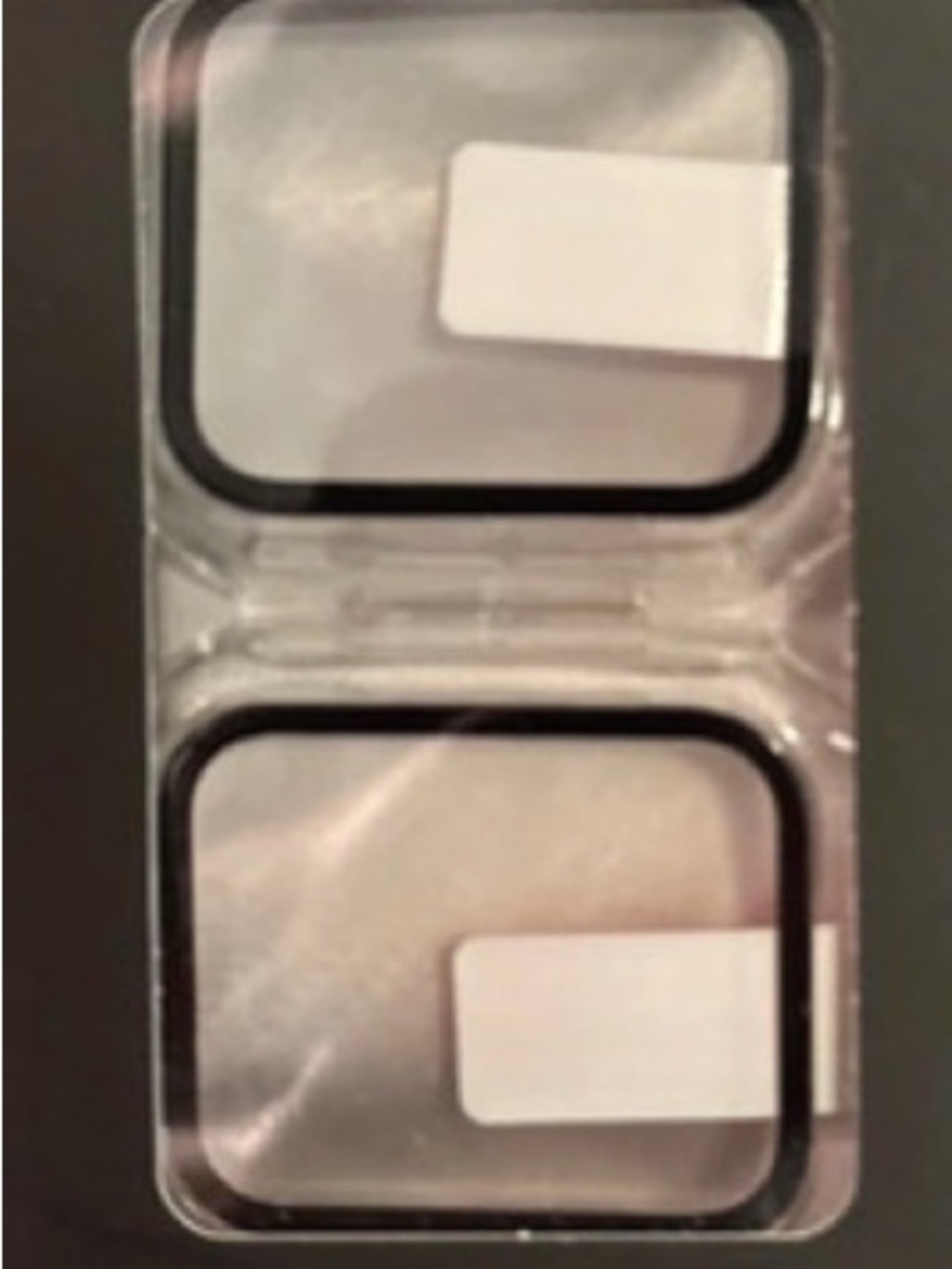 Clear Protective Cover for Smartwatch - Black Trim